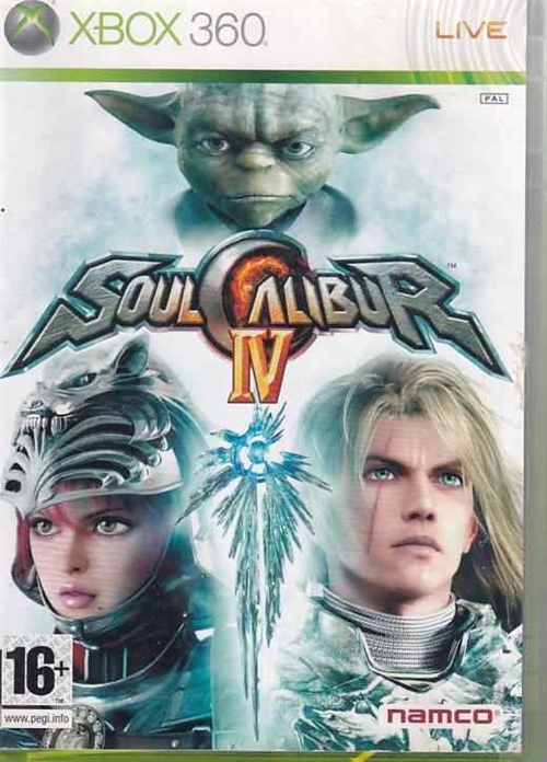 Soulcalibur IV - XBOX Live - XBOX 360 (B Grade) (Genbrug)